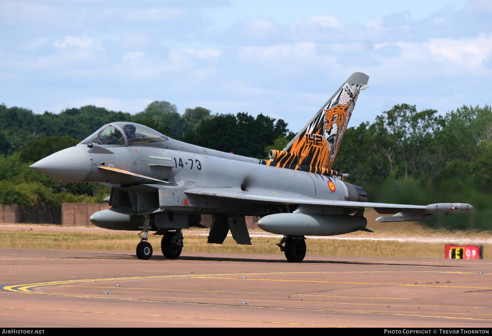 Aircraft Photo of C16-73 | Eurofighter EF-2000 Typhoon S | Spain - Air Force | AirHistory.net #826442