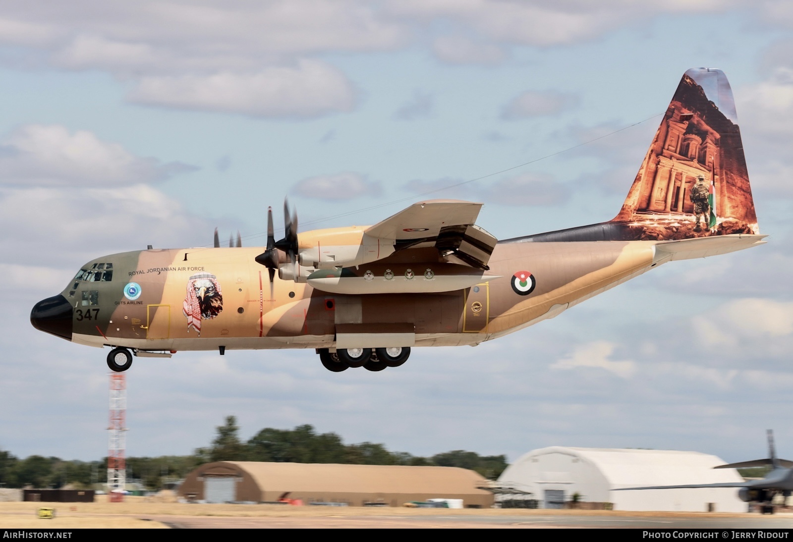Aircraft Photo of 347 | Lockheed C-130H Hercules | Jordan - Air Force | AirHistory.net #826448