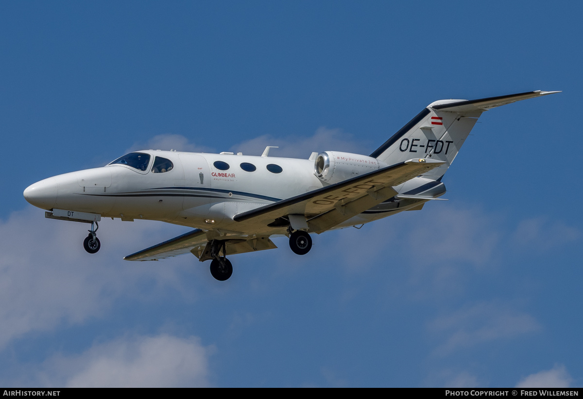 Aircraft Photo of OE-FDT | Cessna 510 Citation Mustang | GlobeAir | AirHistory.net #826457