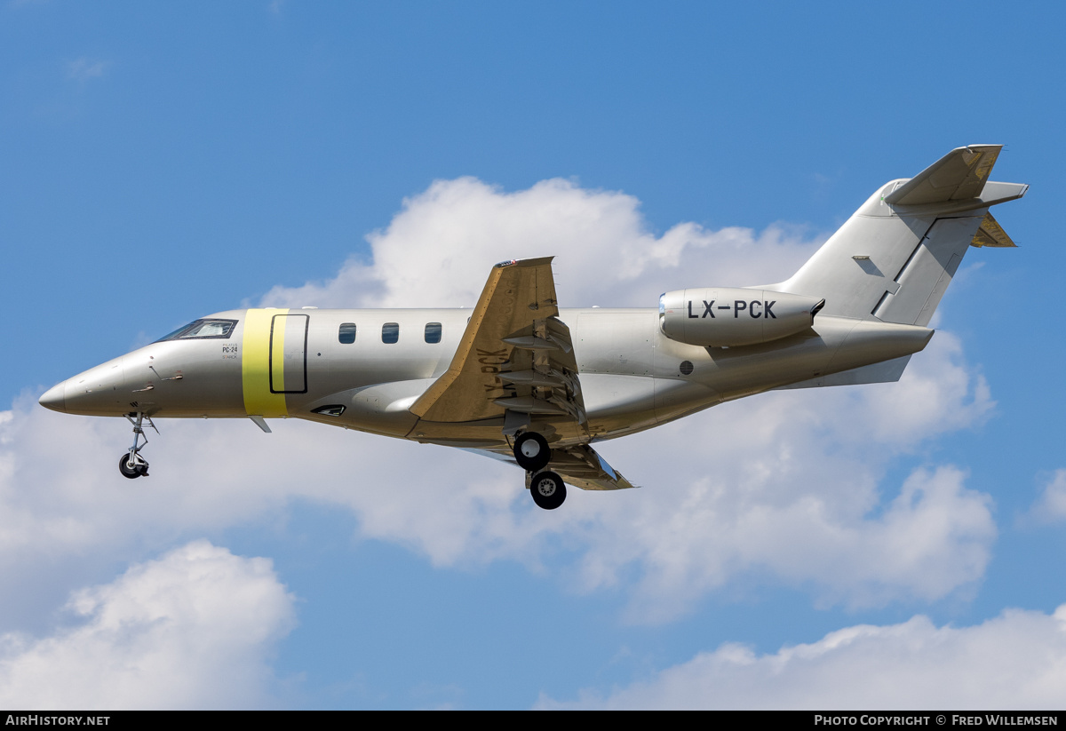 Aircraft Photo of LX-PCK | Pilatus PC-24 | AirHistory.net #826458