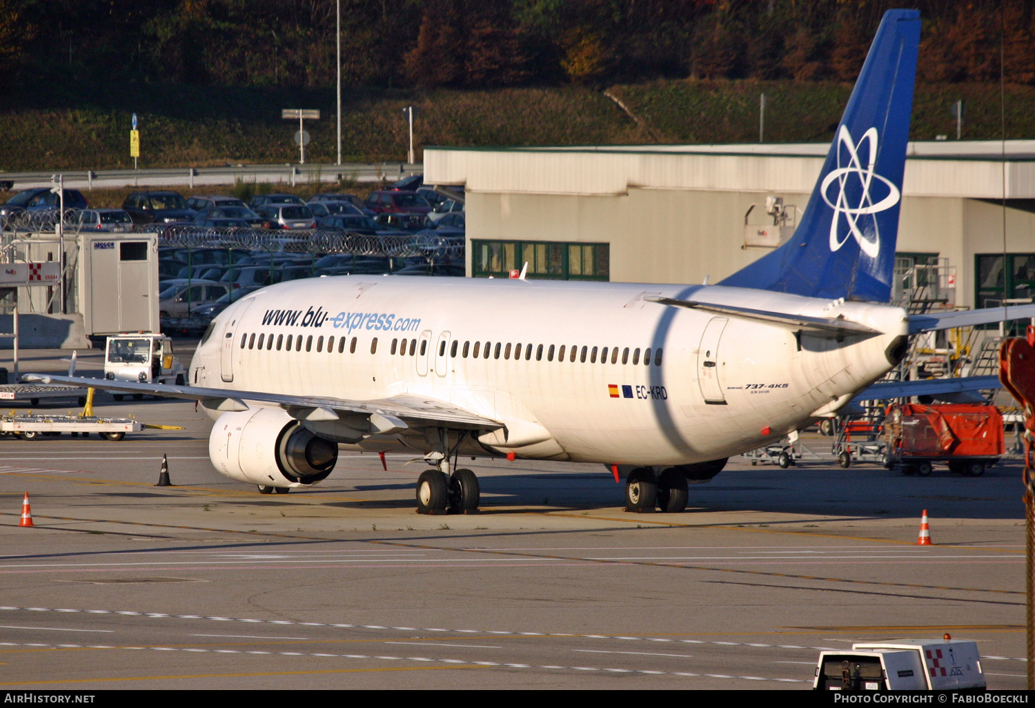 Aircraft Photo of EC-KRD | Boeing 737-4K5 | Blu-Express | AirHistory.net #826460