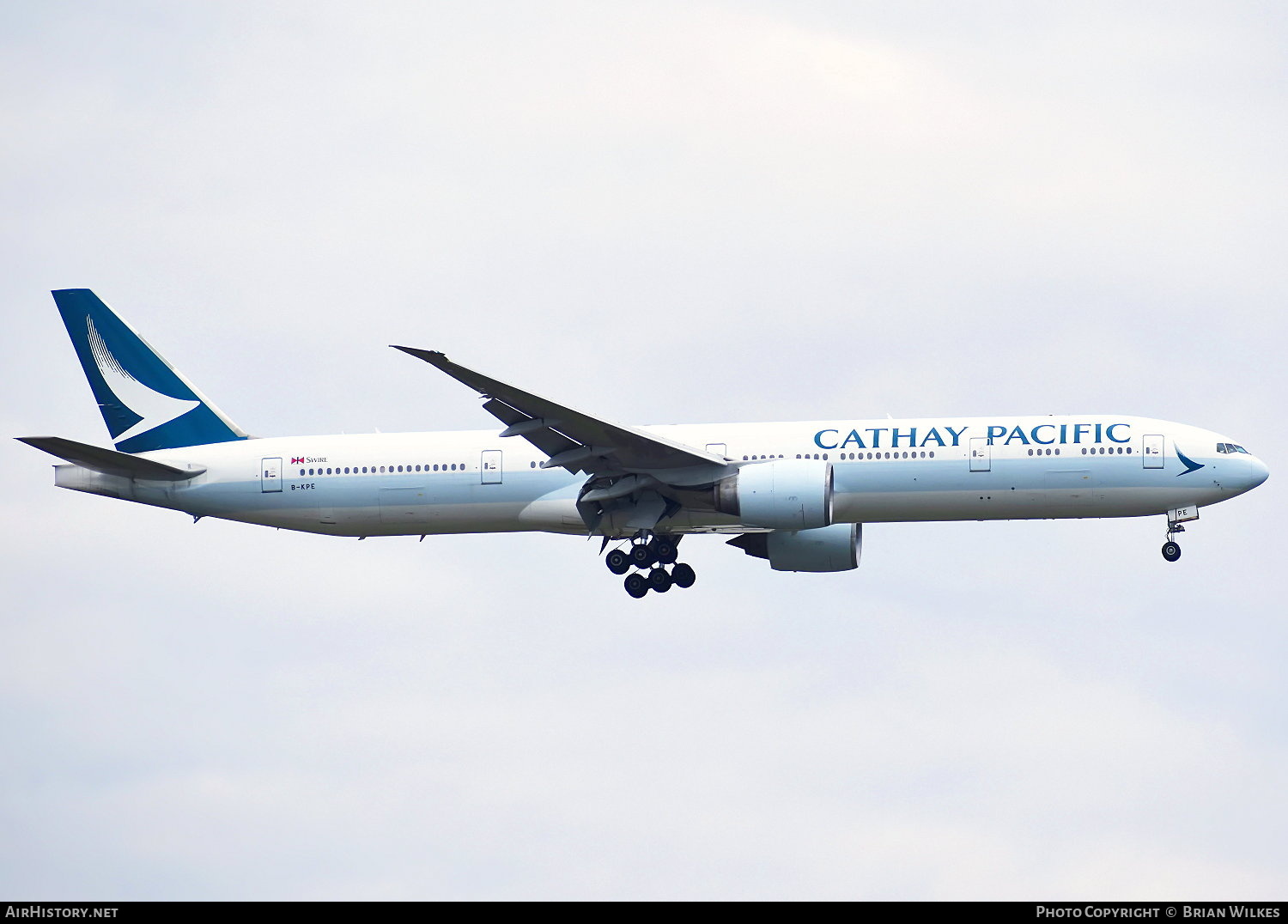 Aircraft Photo of B-KPE | Boeing 777-367/ER | Cathay Pacific Airways | AirHistory.net #826461