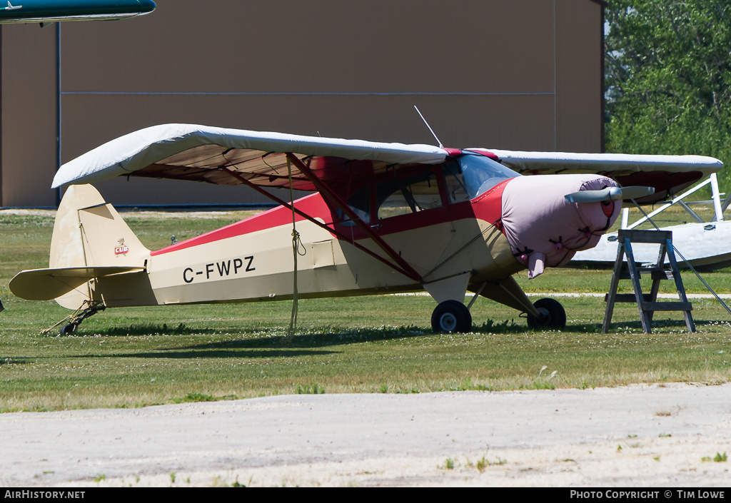 Aircraft Photo of C-FWPZ | Piper PA-12 Super Cruiser | AirHistory.net #826473