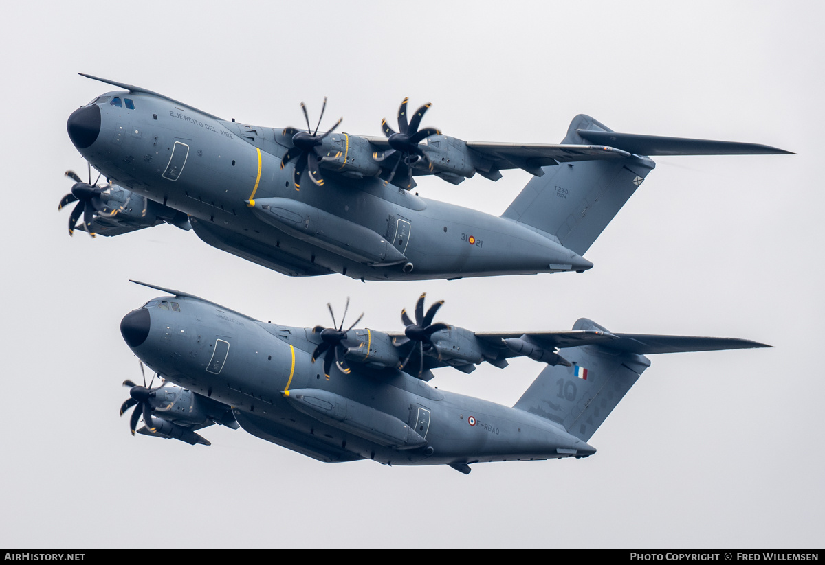 Aircraft Photo of T23-01 | Airbus A400M Atlas | Spain - Air Force | AirHistory.net #826485