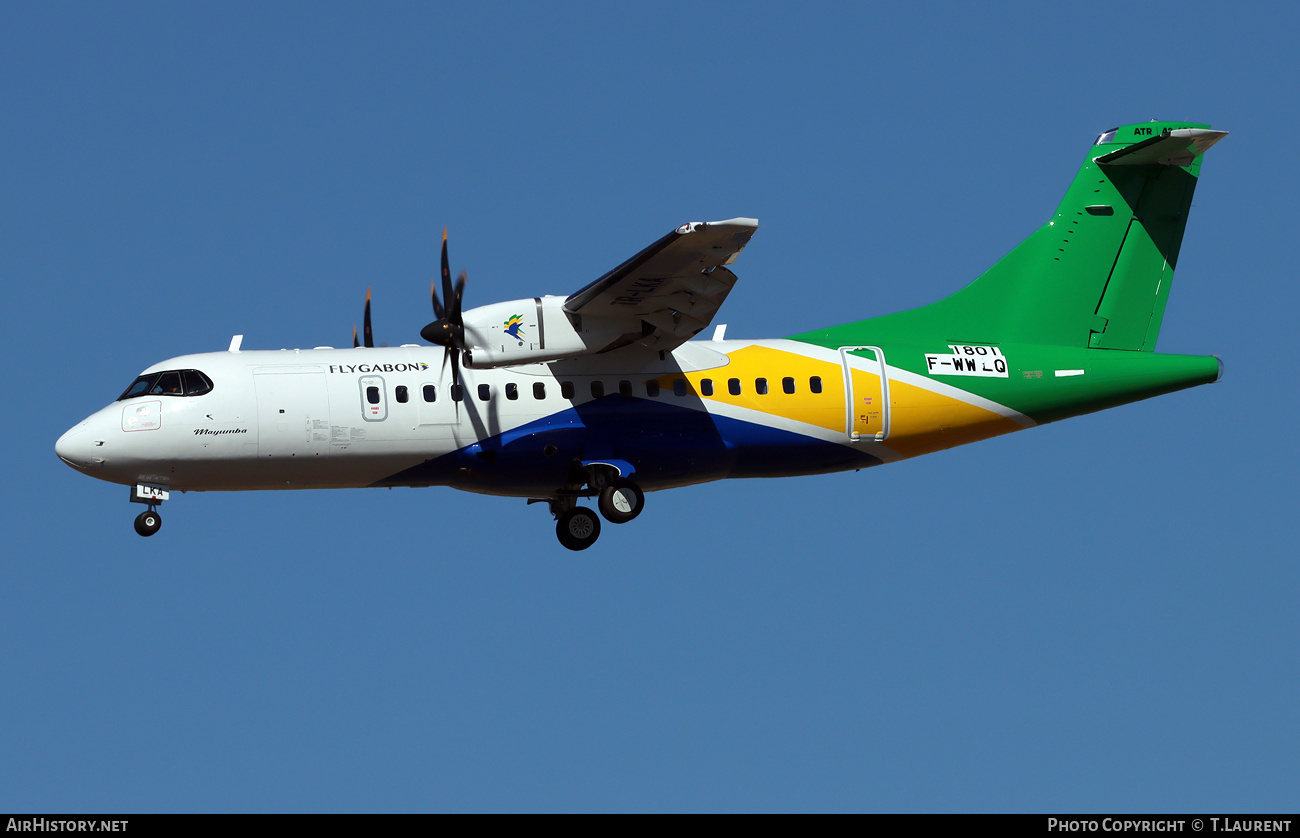 Aircraft Photo of F-WWLQ | ATR ATR-42-600 | Fly Gabon | AirHistory.net #826496