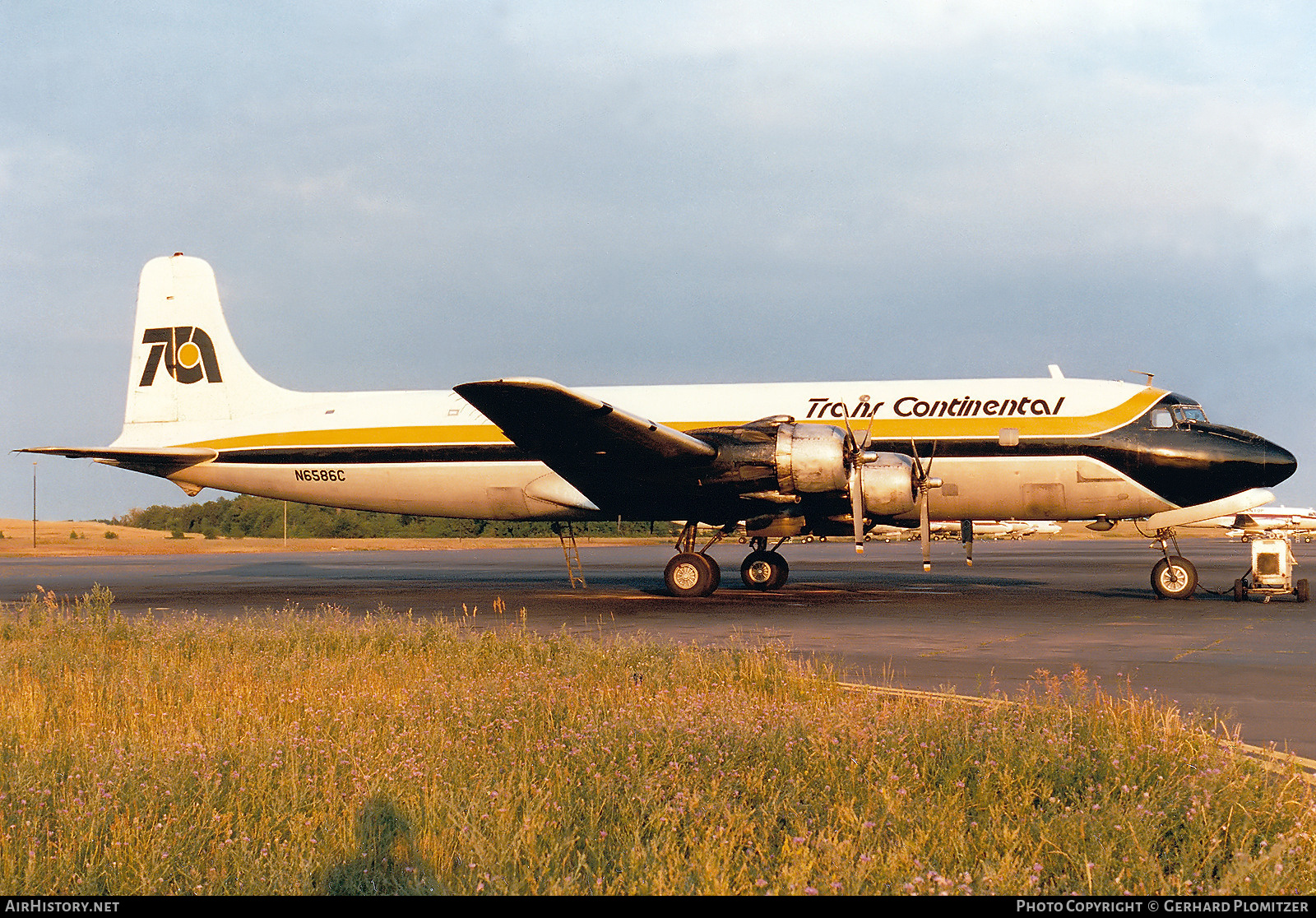 Aircraft Photo of N6586C | Douglas DC-6B(F) | Trans Continental Airlines | AirHistory.net #826502
