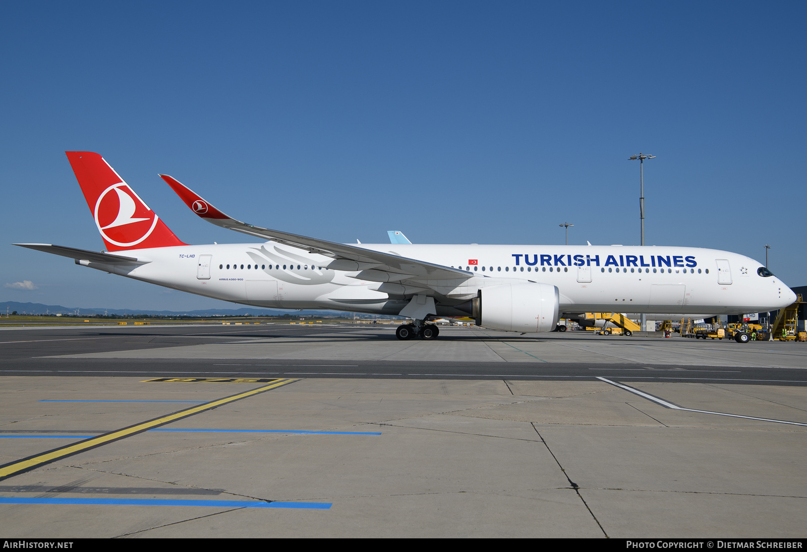 Aircraft Photo of TC-LHD | Airbus A350-941 | Turkish Airlines | AirHistory.net #826508