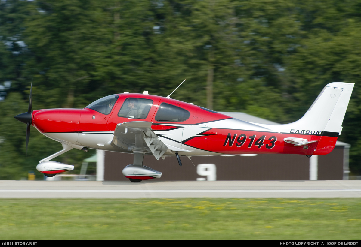 Aircraft Photo of N9143 | Cirrus SR-22T G6-GTS Carbon | AirHistory.net #826523