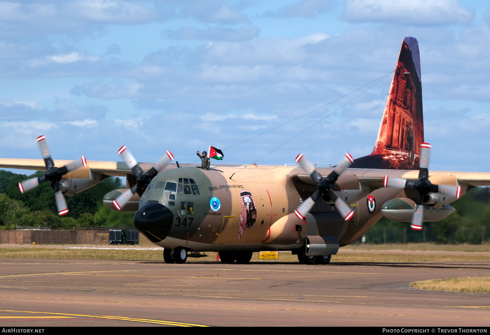 Aircraft Photo of 347 | Lockheed C-130H Hercules | Jordan - Air Force | AirHistory.net #826530