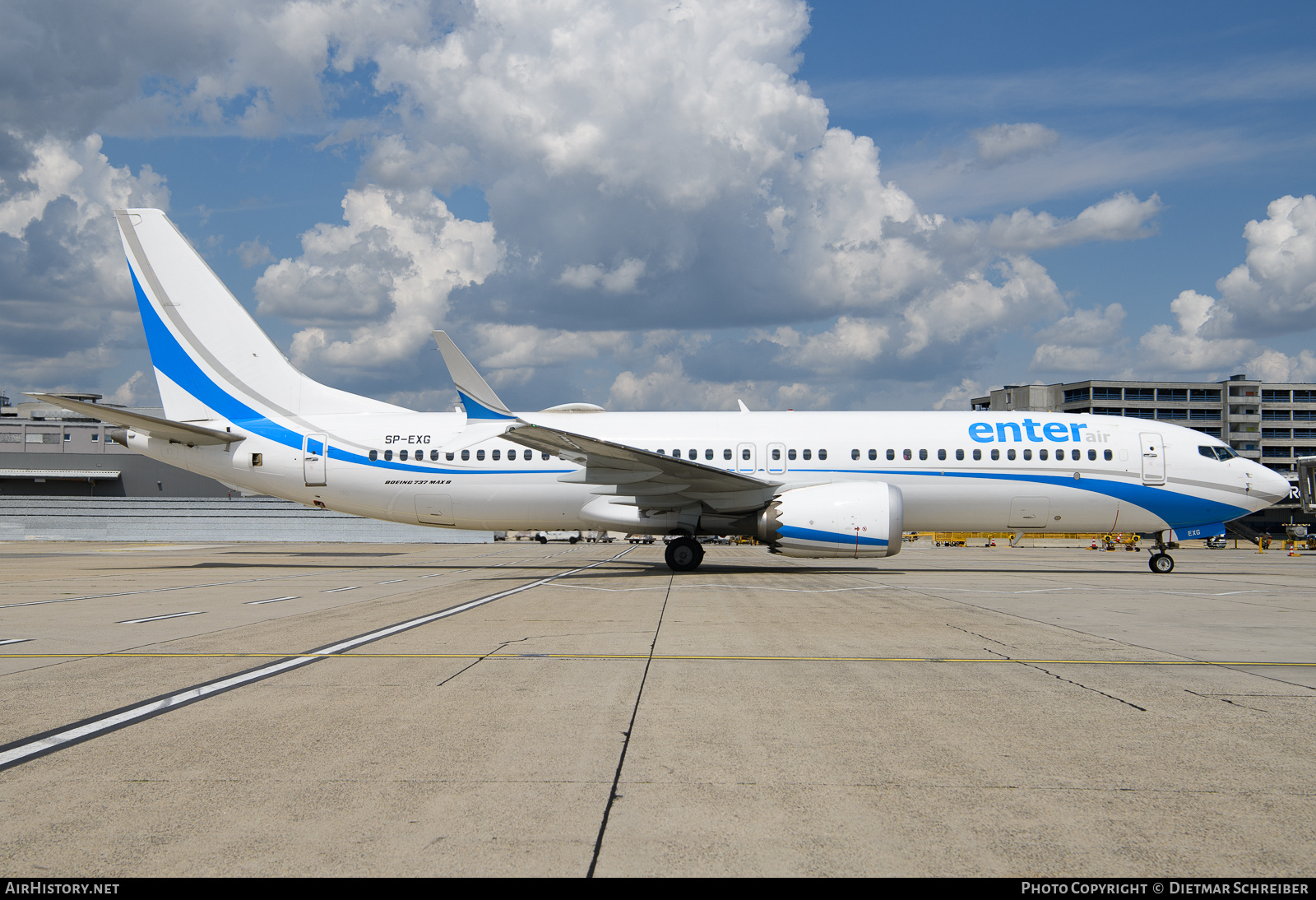 Aircraft Photo of SP-EXG | Boeing 737-8 Max 8 | Enter Air | AirHistory.net #826537