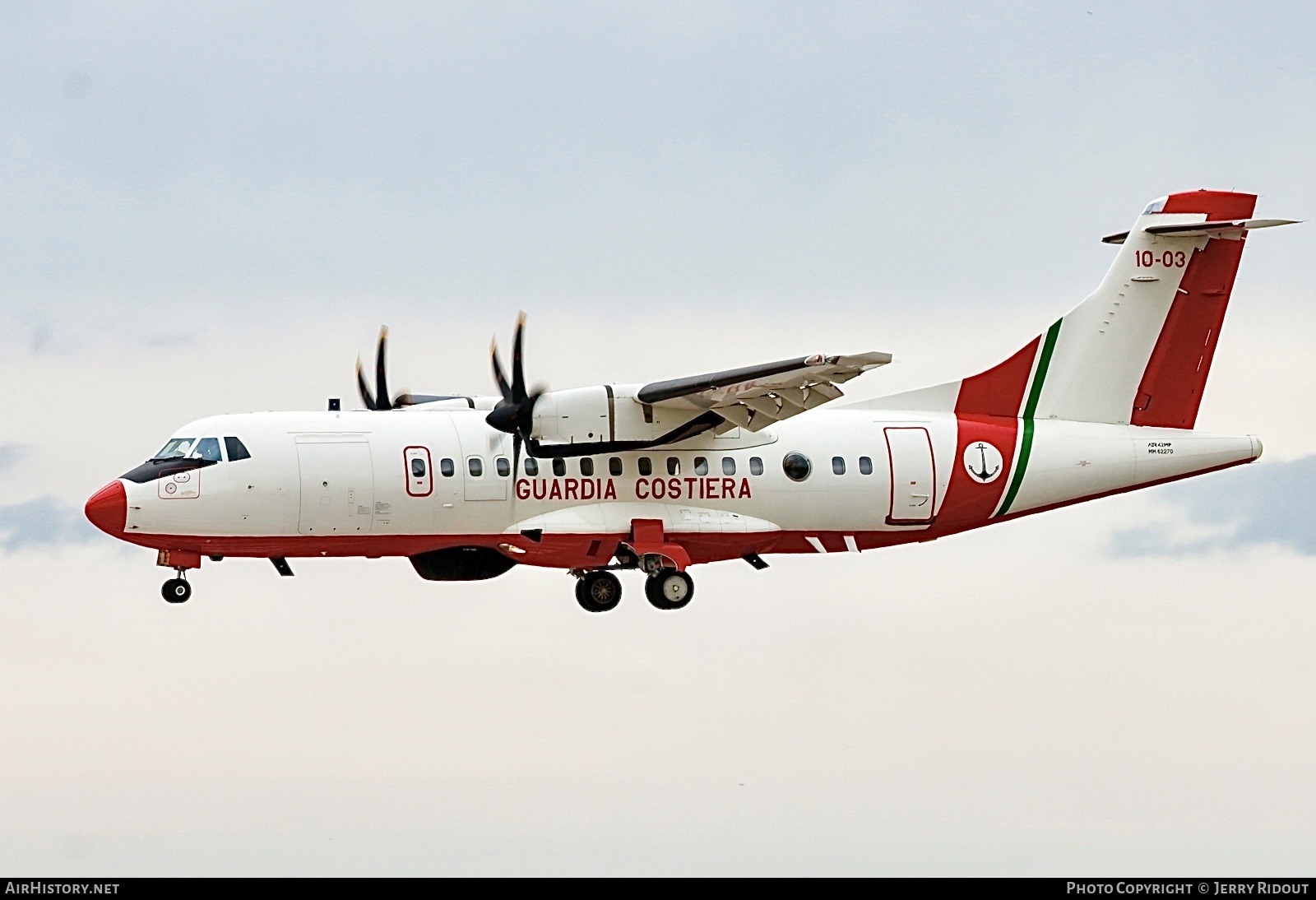 Aircraft Photo of MM62270 | ATR ATR-42-500MP Surveyor | Italy - Guardia Costiera | AirHistory.net #826545
