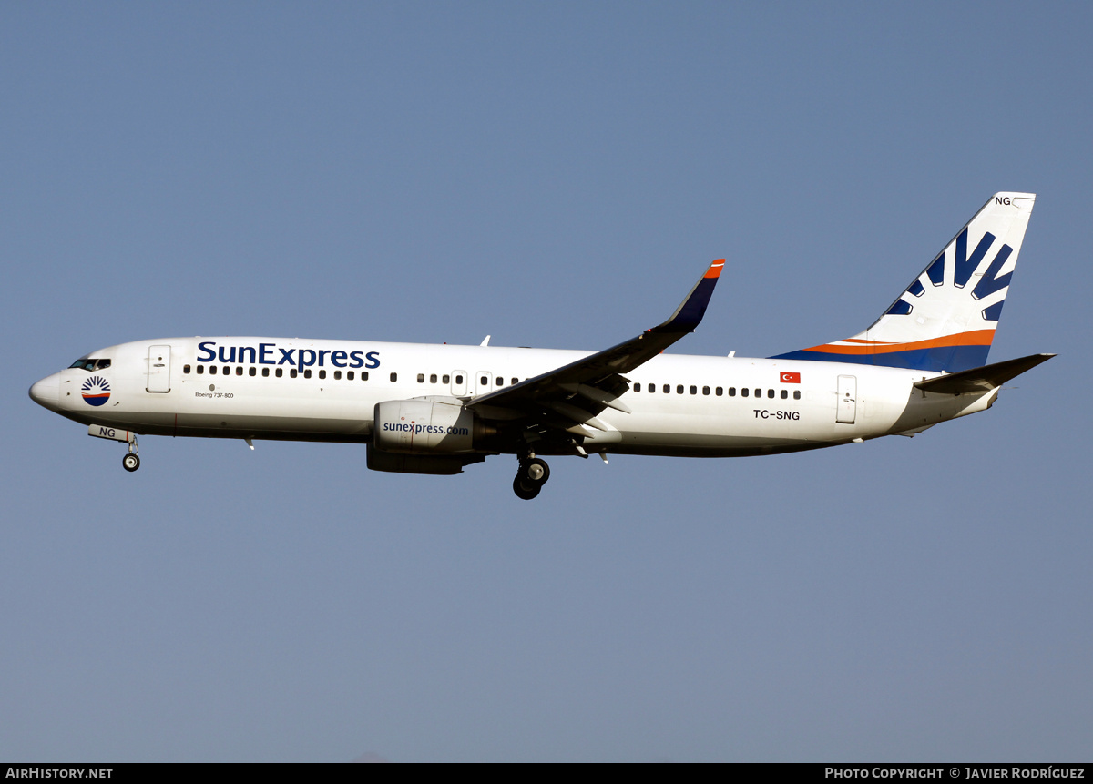 Aircraft Photo of TC-SNG | Boeing 737-8HC | SunExpress | AirHistory.net #826567