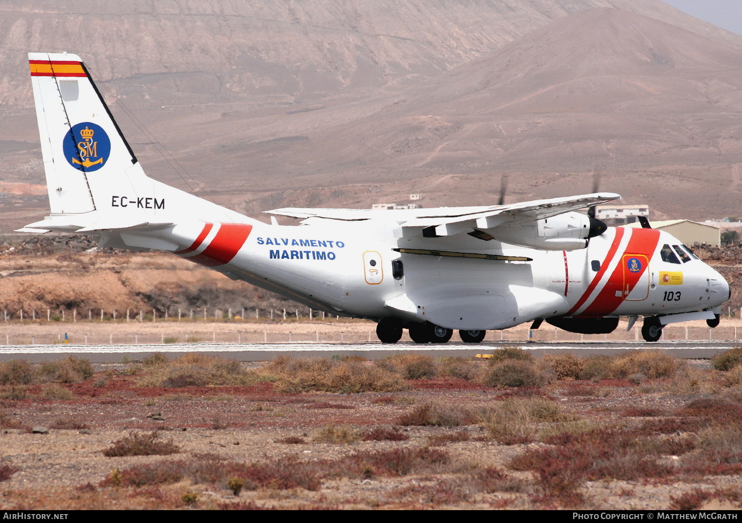 Aircraft Photo of EC-KEM | CASA/IPTN CN235M-300 MPA | Salvamento Marítimo | AirHistory.net #826571