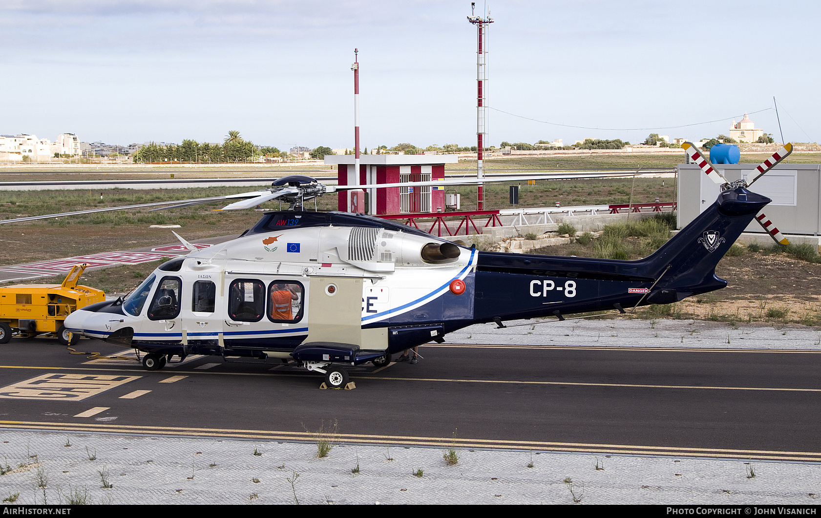 Aircraft Photo of CP-8 | AgustaWestland AW-139 | Cyprus - Police | AirHistory.net #826578