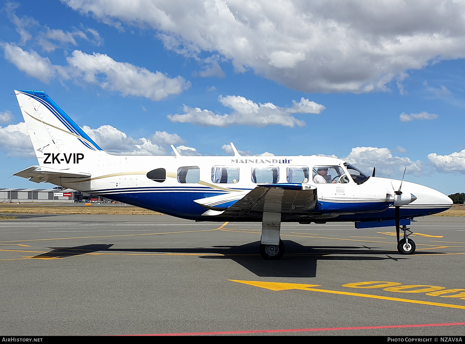 Aircraft Photo of ZK-VIP | Piper PA-31-350 Navajo Chieftain | Mainland Air | AirHistory.net #826582