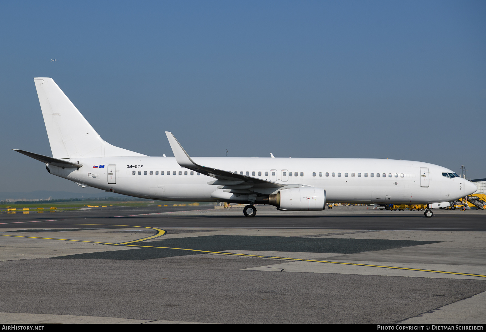 Aircraft Photo of OM-GTF | Boeing 737-86J | AirHistory.net #826599