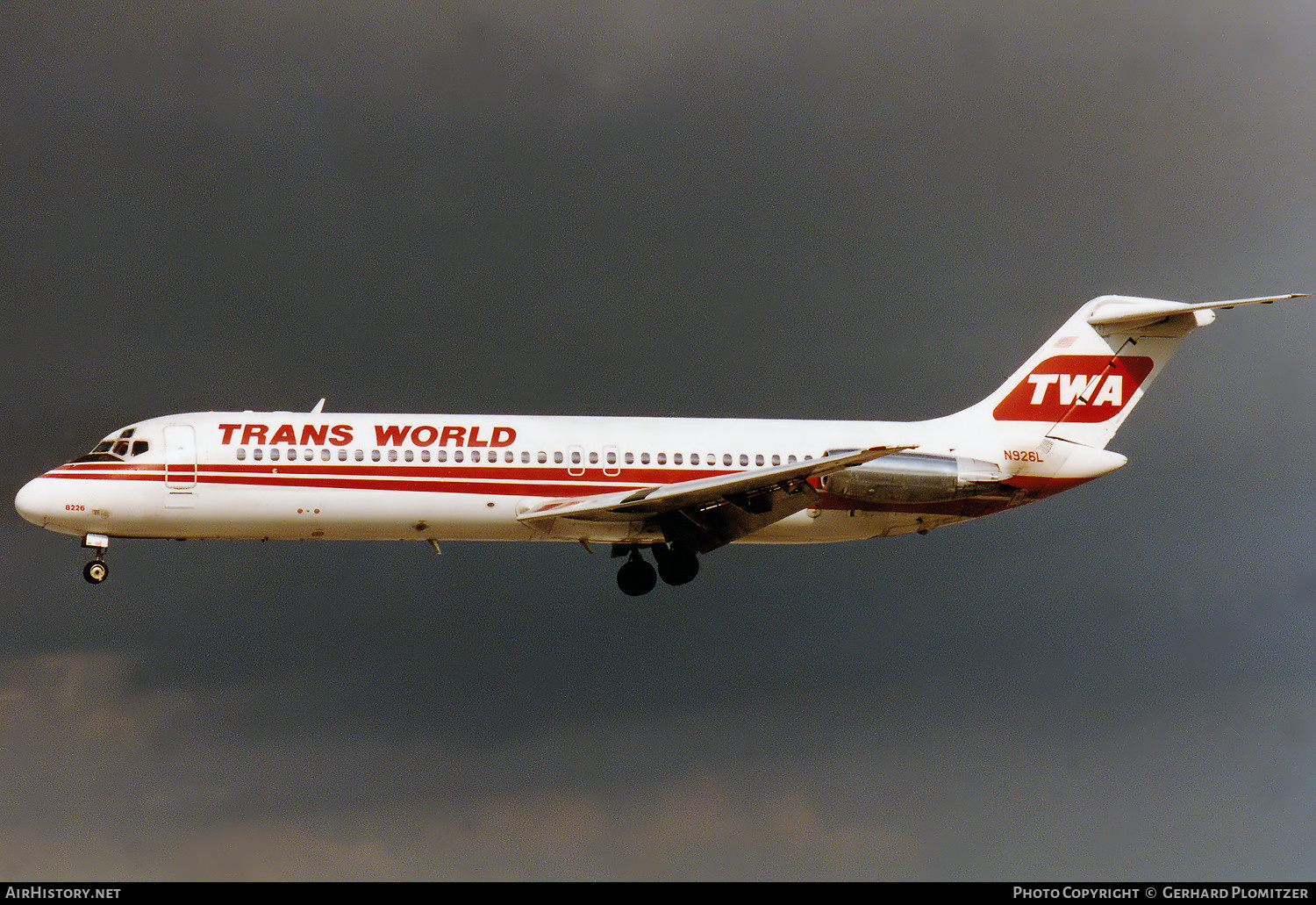 Aircraft Photo of N926L | McDonnell Douglas DC-9-32 | Trans World Airlines - TWA | AirHistory.net #826622