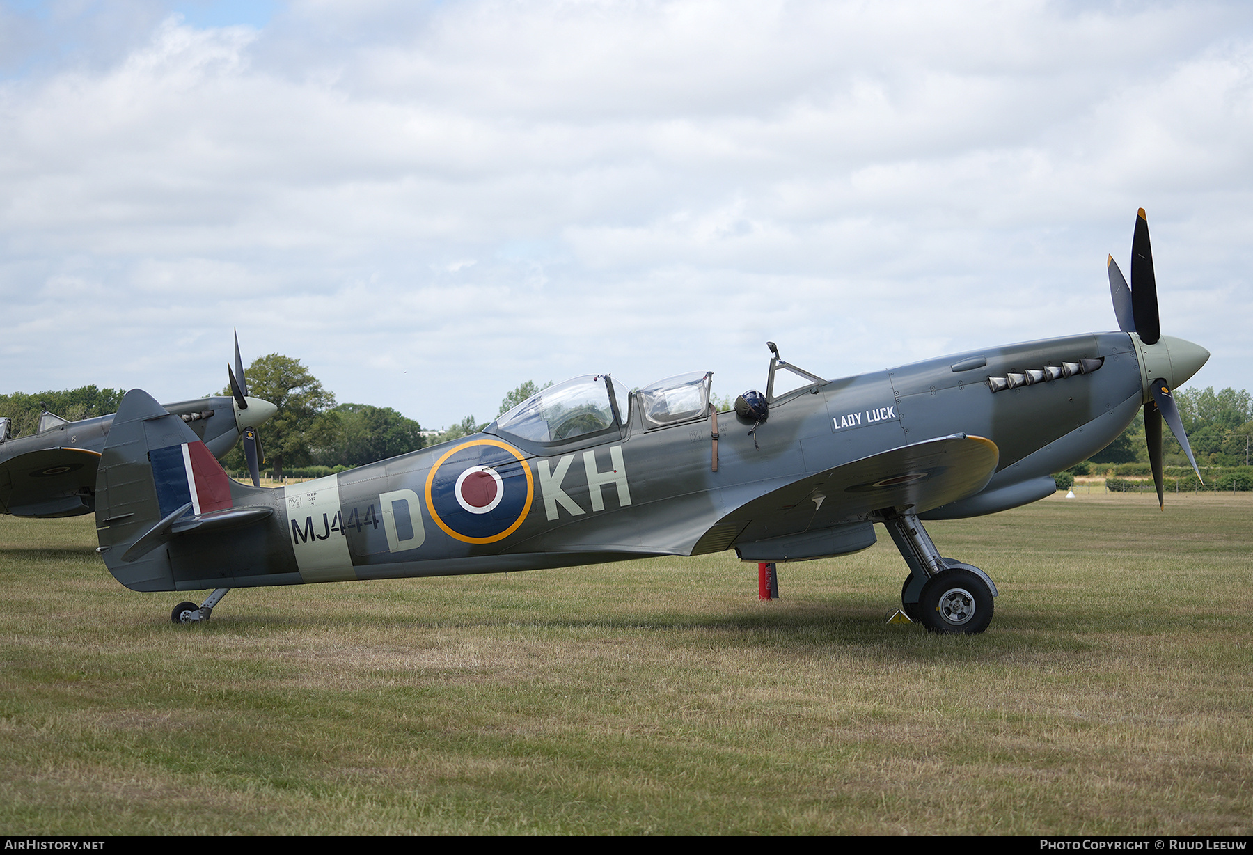 Aircraft Photo of G-LEGD / MJ444 | Supermarine 509 Spitfire T9 | AirHistory.net #826624