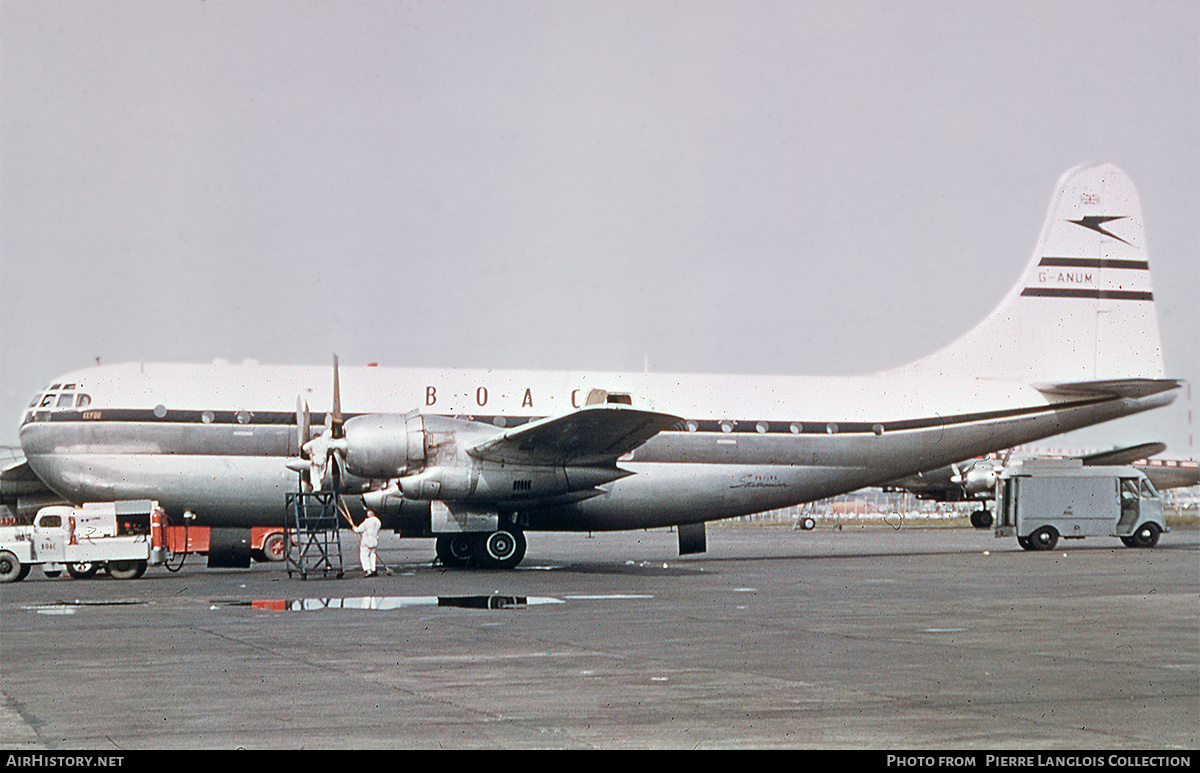 Aircraft Photo of G-ANUM | Boeing 377-10-26 Stratocruiser | BOAC - British Overseas Airways Corporation | AirHistory.net #826637