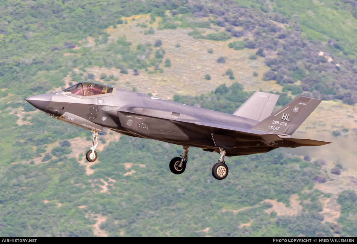 Aircraft Photo of 17-5245 | Lockheed Martin F-35A Lightning II | USA - Air Force | AirHistory.net #826651