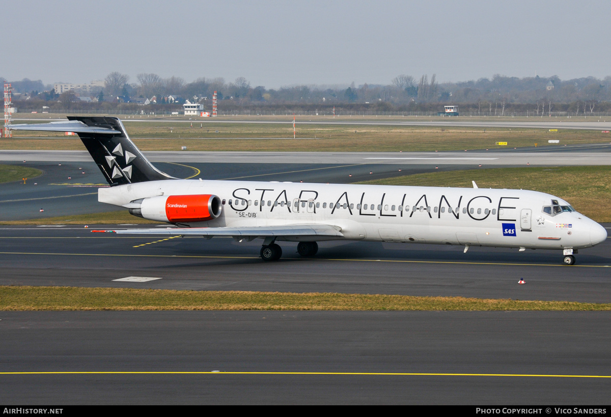 Aircraft Photo of SE-DIB | McDonnell Douglas MD-87 (DC-9-87) | Scandinavian Airlines - SAS | AirHistory.net #826653