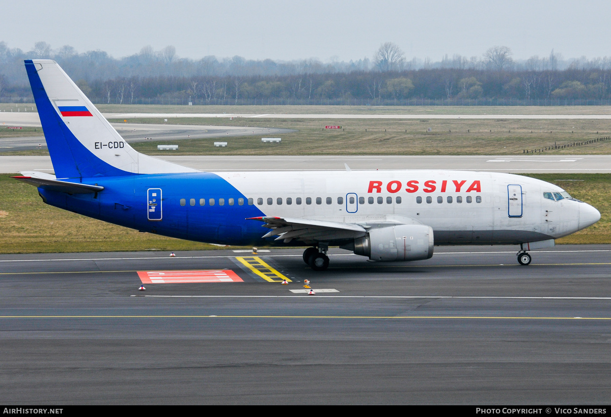 Aircraft Photo of EI-CDD | Boeing 737-548 | Rossiya - Russian Airlines | AirHistory.net #826658