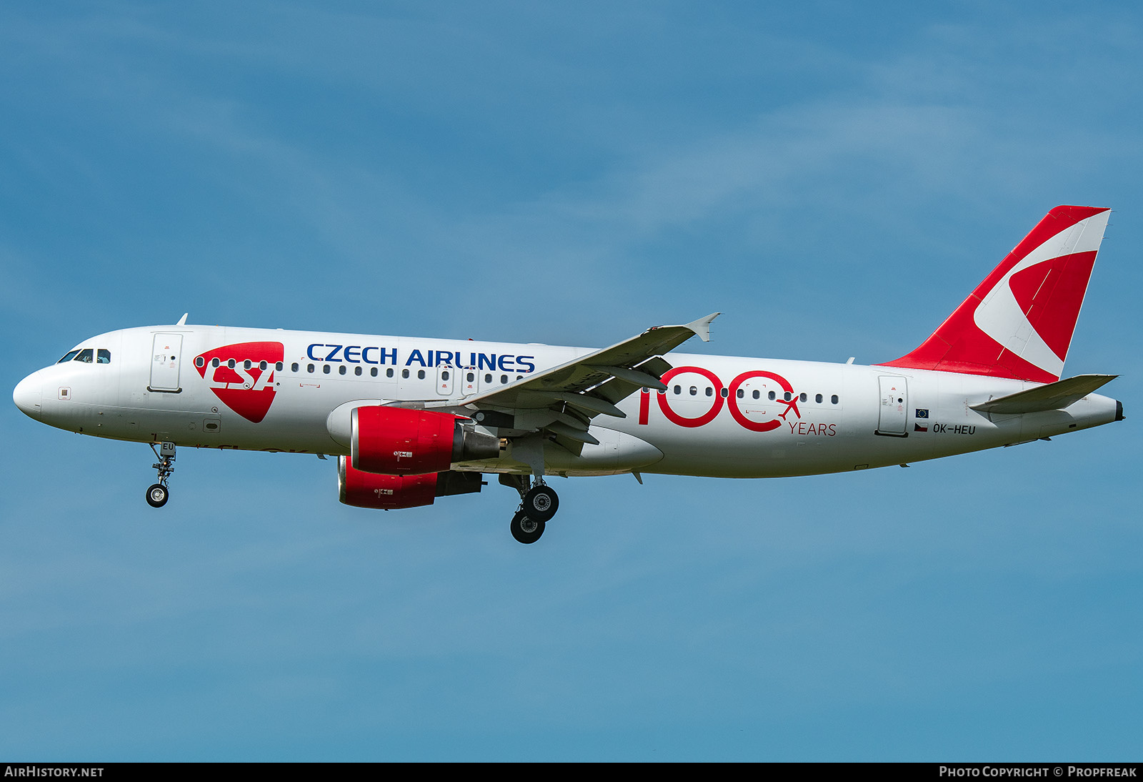 Aircraft Photo of OK-HEU | Airbus A320-214 | ČSA - Czech Airlines | AirHistory.net #826659