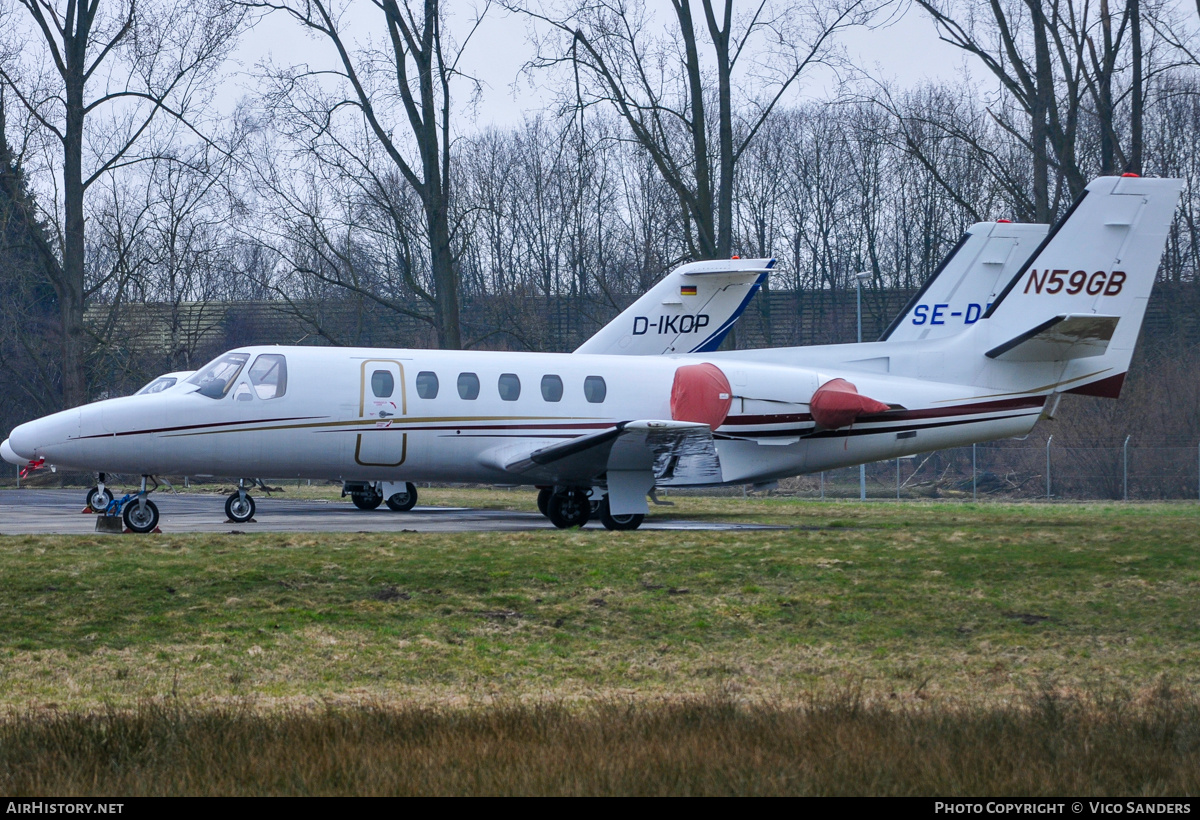 Aircraft Photo of N59GB | Cessna 551 Citation II/SP | AirHistory.net #826667