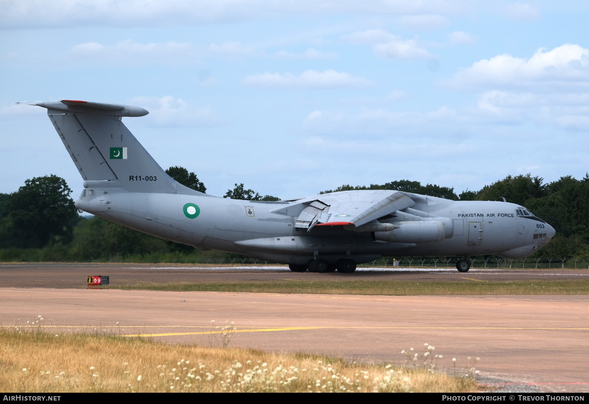 Aircraft Photo of R11-003 | Ilyushin Il-78M | Pakistan - Air Force | AirHistory.net #826686