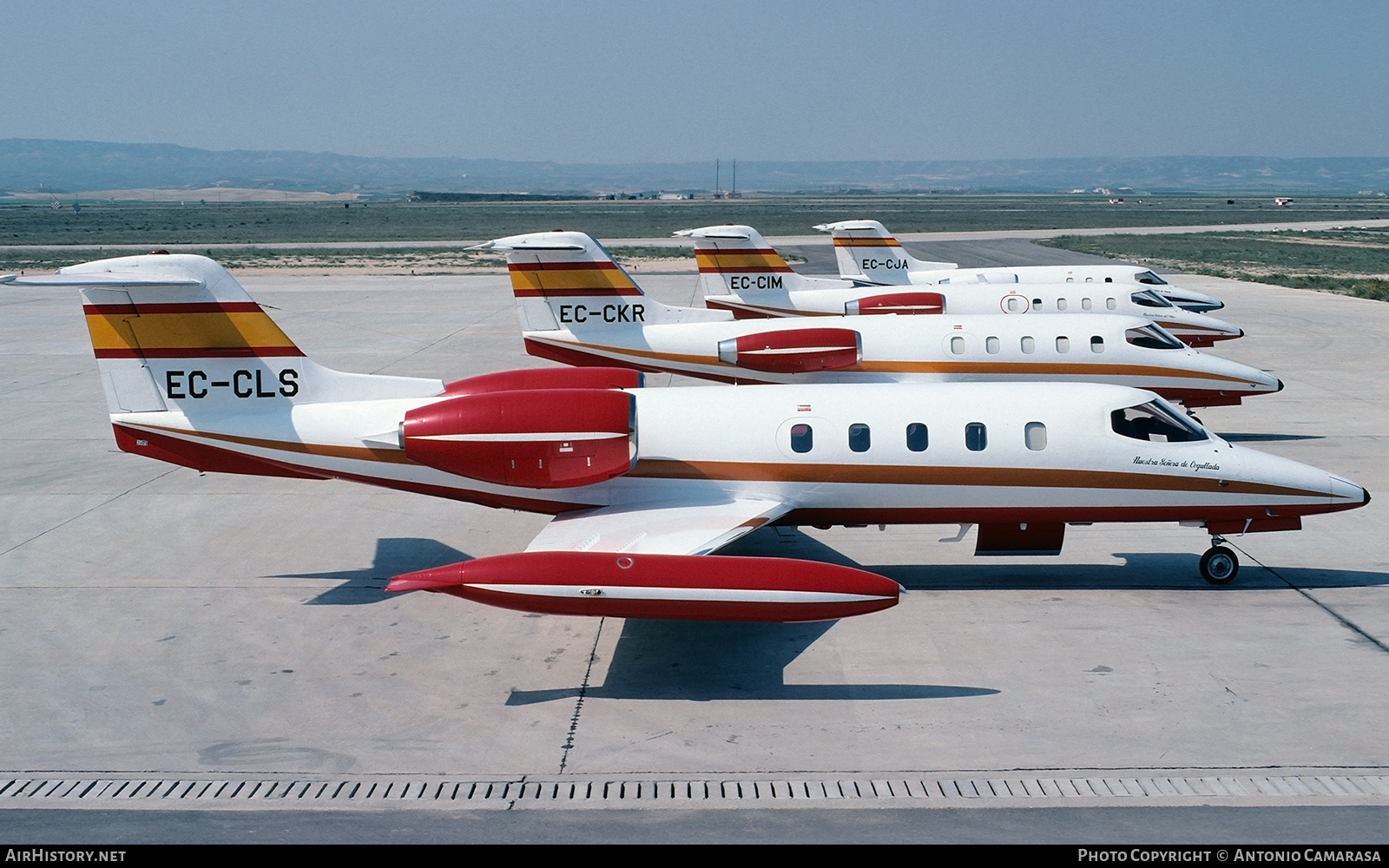 Aircraft Photo of EC-CLS | Gates Learjet 35 | AirHistory.net #826689