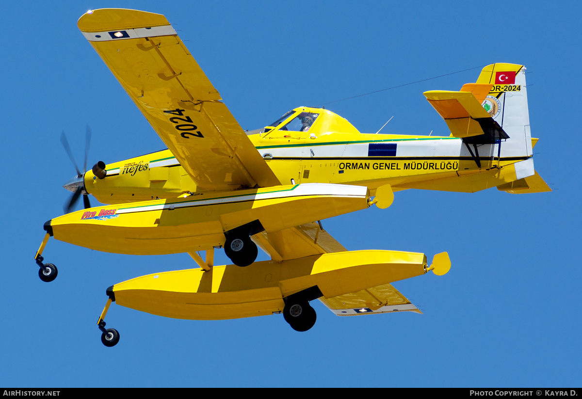 Aircraft Photo of OR-2024 | Air Tractor AT-802F (AT-802A) | Turkey - Ministry of Forests | AirHistory.net #826692