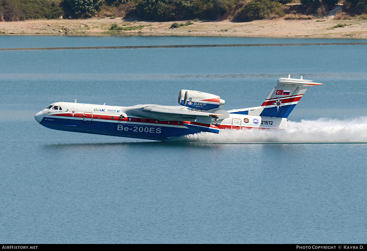 Aircraft Photo of 21512 | Beriev Be-200ChS | TANTK Berieva | AirHistory.net #826695
