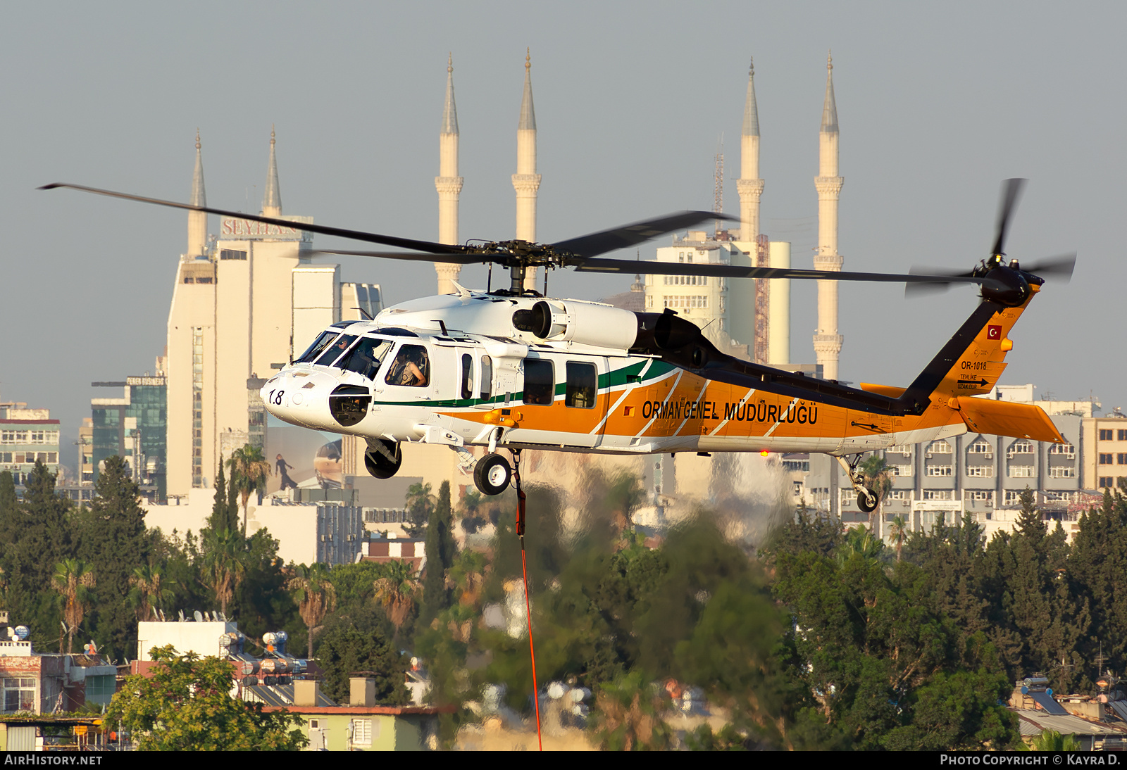 Aircraft Photo of OR-1018 | Sikorsky T-70 | Turkey - Orman Genel Müdürlüğü | AirHistory.net #826697