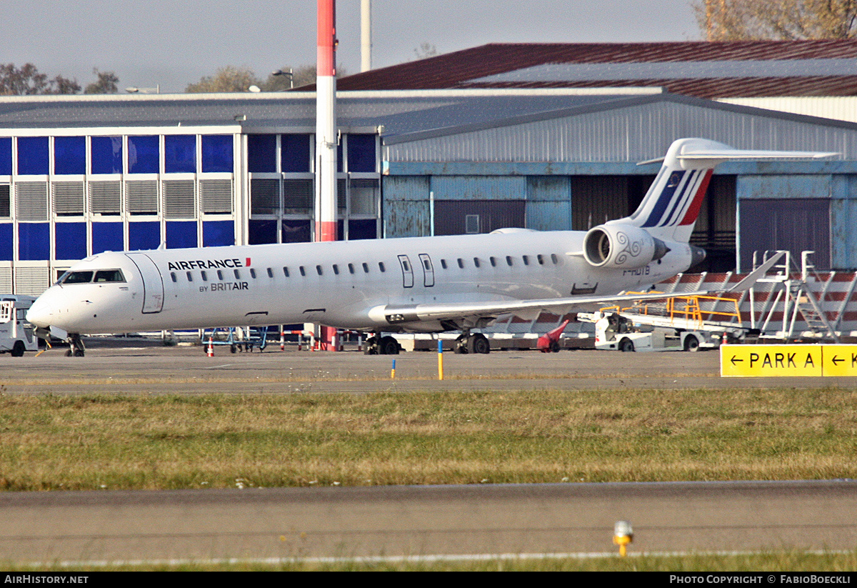Aircraft Photo of F-HDTB | Bombardier CRJ-900ER (CL-600-2D24) | Air France | AirHistory.net #826711
