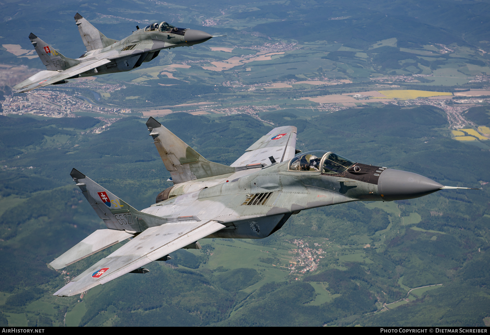 Aircraft Photo of 6627 | Mikoyan-Gurevich MiG-29AS (9-12AS) | Slovakia - Air Force | AirHistory.net #826723