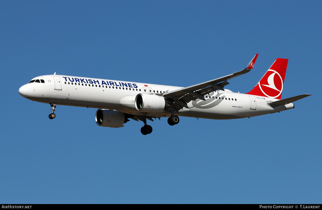 Aircraft Photo of TC-LTB | Airbus A321-271NX | Turkish Airlines | AirHistory.net #826733