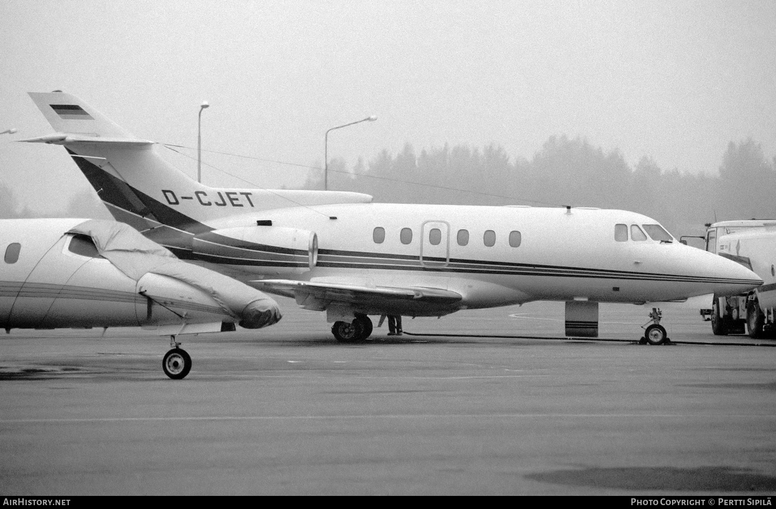 Aircraft Photo of D-CJET | Hawker Siddeley HS-125-F600B | AirHistory.net #826737
