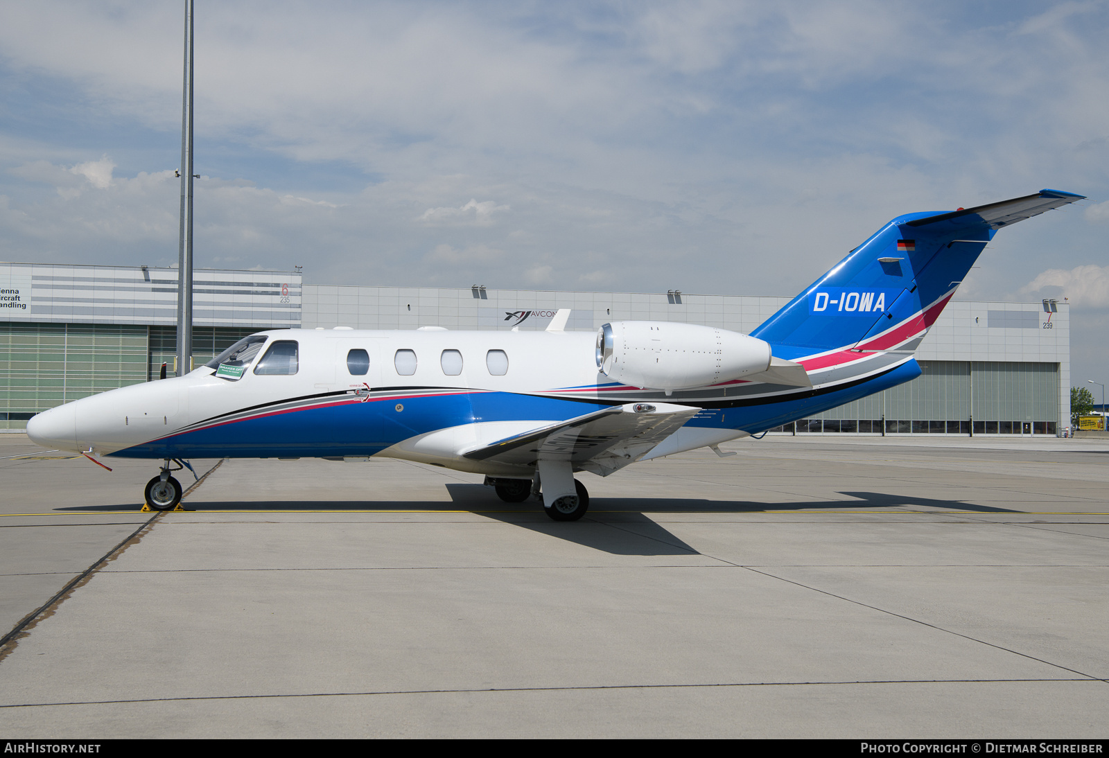 Aircraft Photo of D-IOWA | Cessna 525 CitationJet CJ1+ | AirHistory.net #826752