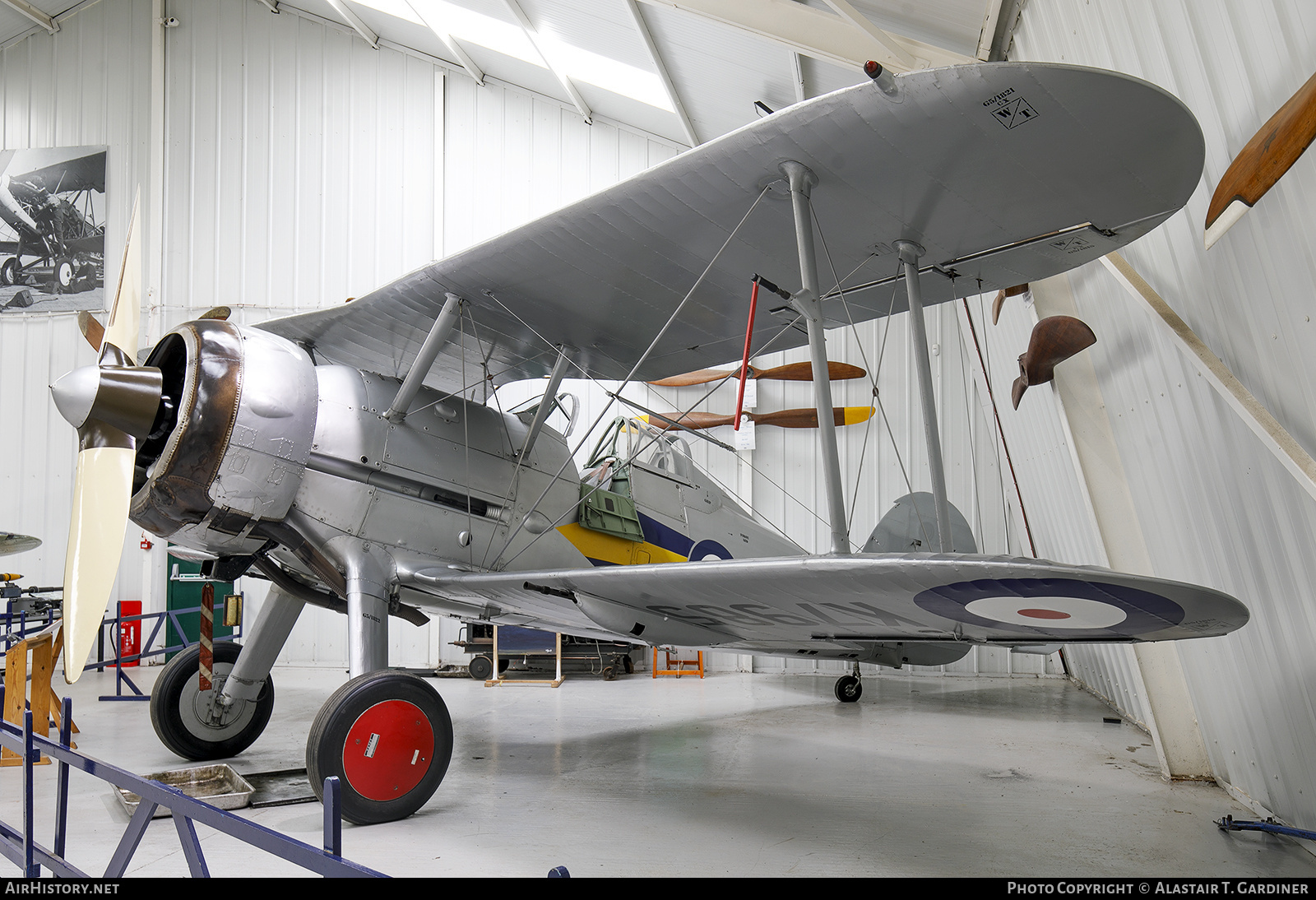 Aircraft Photo of G-AMRK / K7985 | Gloster Gladiator Mk1 | UK - Air Force | AirHistory.net #826761