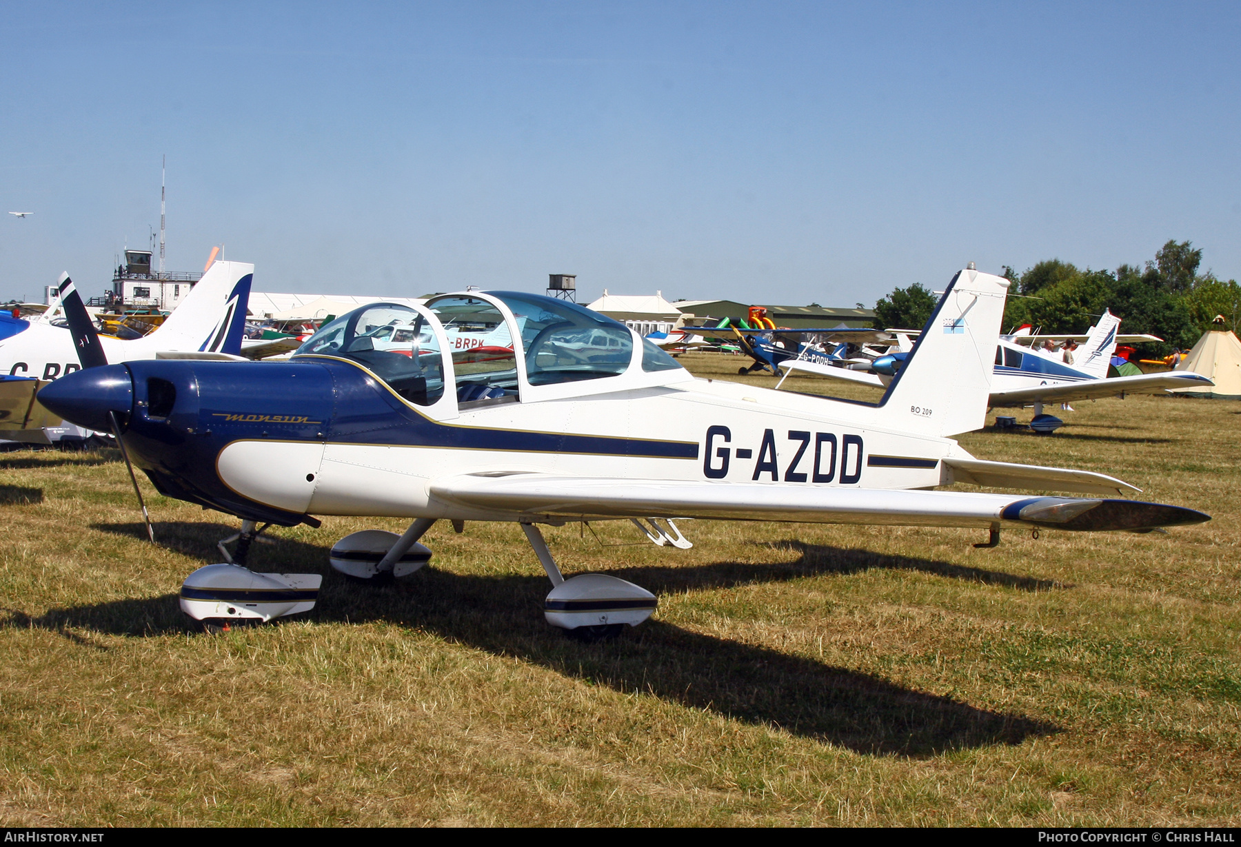 Aircraft Photo of G-AZDD | Bolkow BO-209 Monsun 150FF | AirHistory.net #826785
