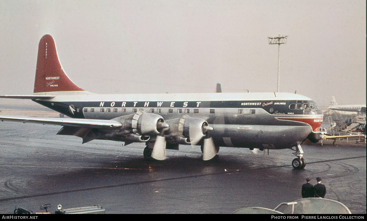 Aircraft Photo of N74601 | Boeing 377-10-30 Stratocruiser | Northwest Airlines | AirHistory.net #826789