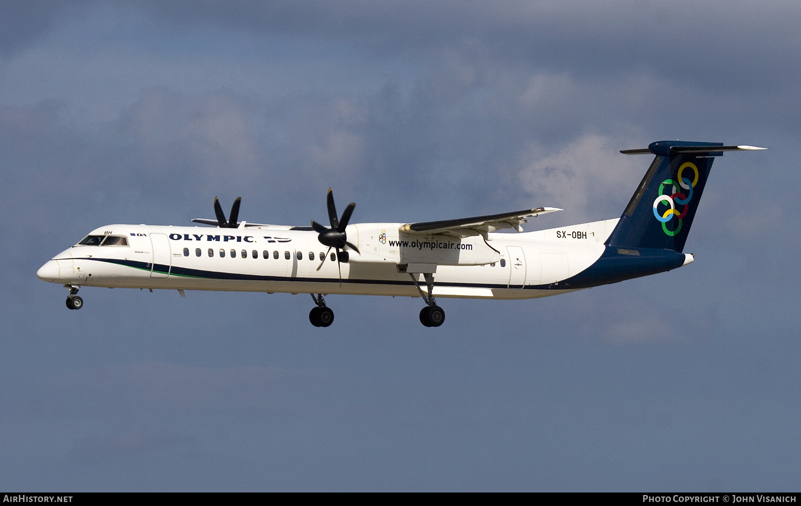 Aircraft Photo of SX-OBH | Bombardier DHC-8-402 Dash 8 | Olympic | AirHistory.net #826799