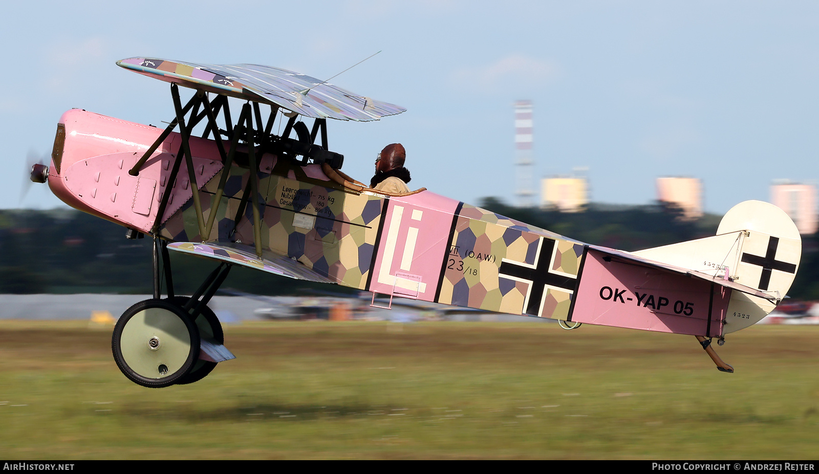 Aircraft Photo of OK-YAP05 / 23/18 | Fokker D.VII (replica) | Germany - Air Force | AirHistory.net #826801