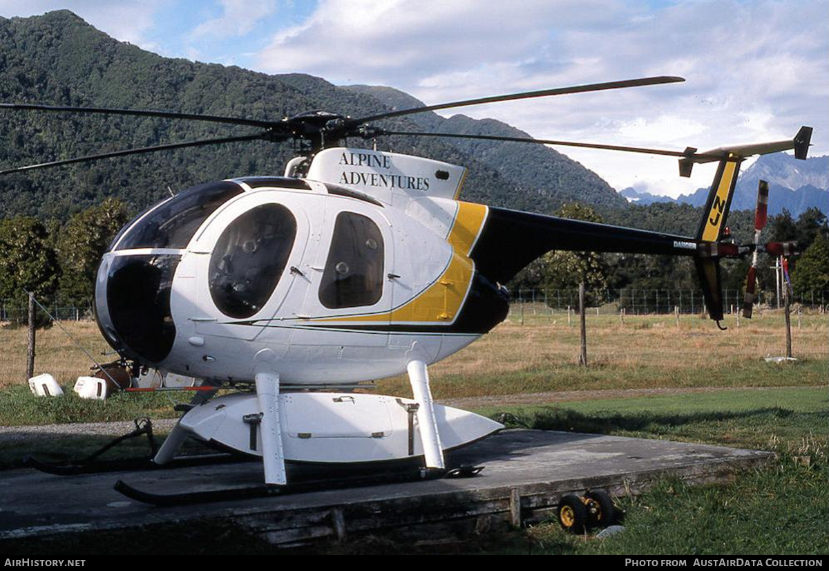 Aircraft Photo of ZK-HNJ / NJ | Hughes 500D (369D) | Alpine Adventures | AirHistory.net #826803