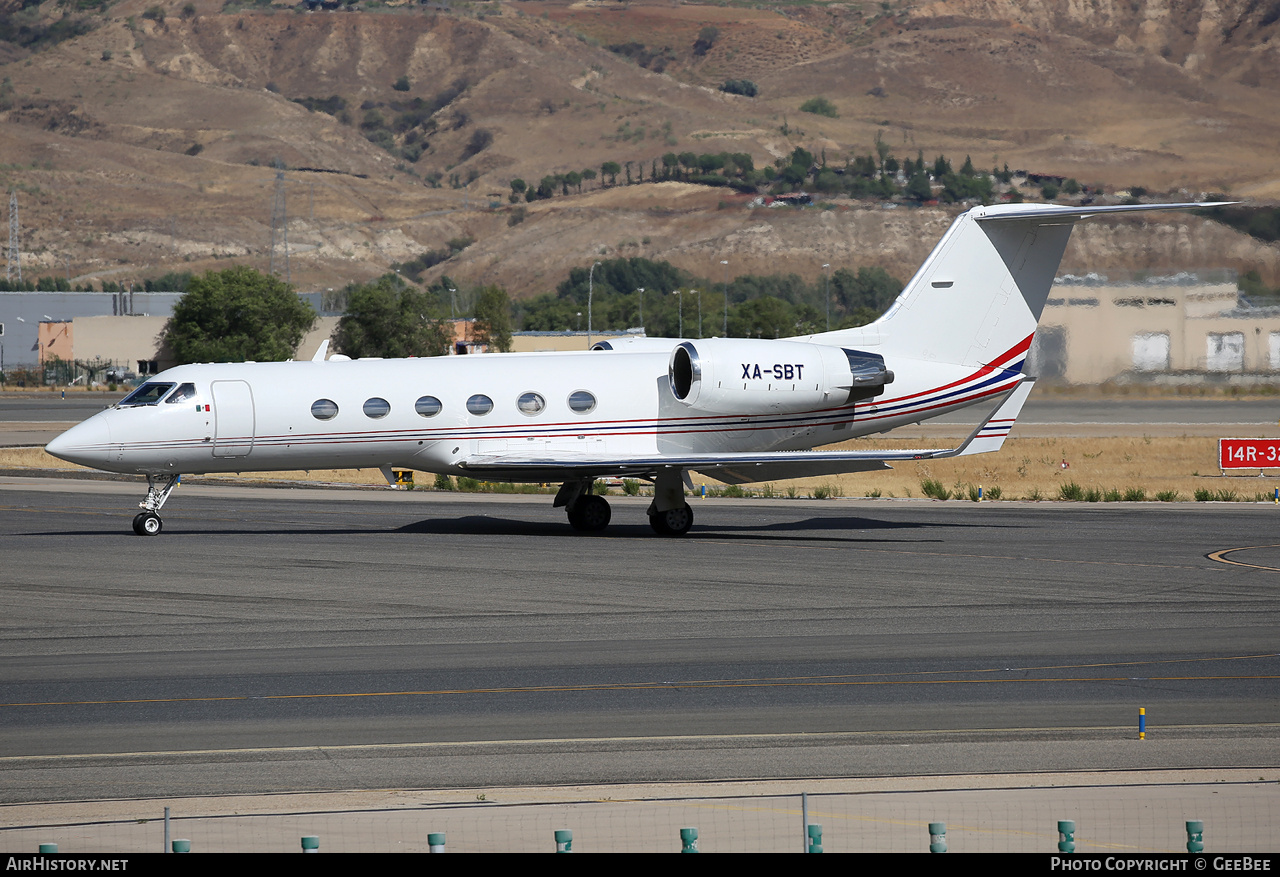 Aircraft Photo of XA-SBT | Gulfstream Aerospace G-IV Gulfstream IV | AirHistory.net #826815