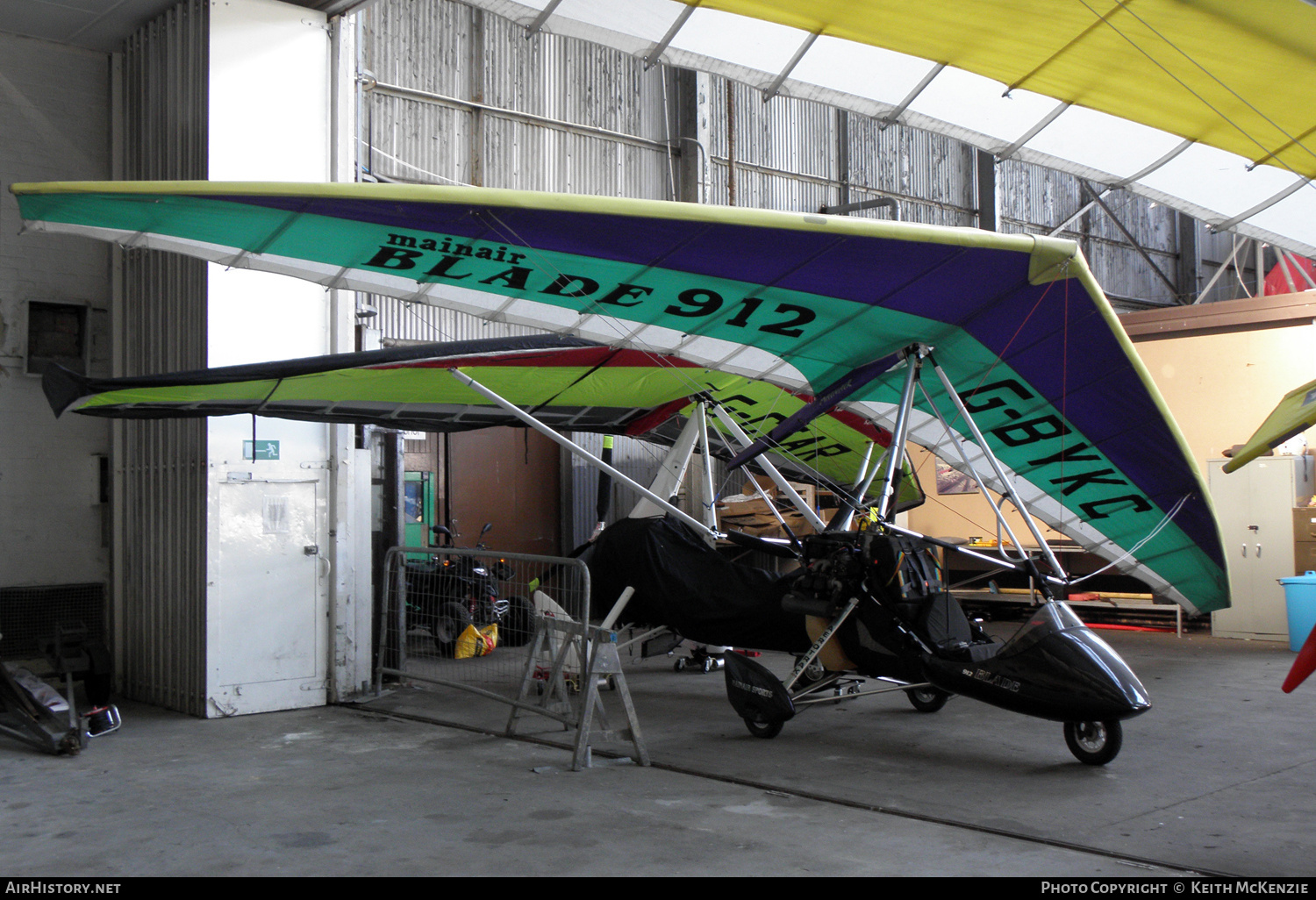 Aircraft Photo of G-BYKC | Mainair Blade 912 | AirHistory.net #826818
