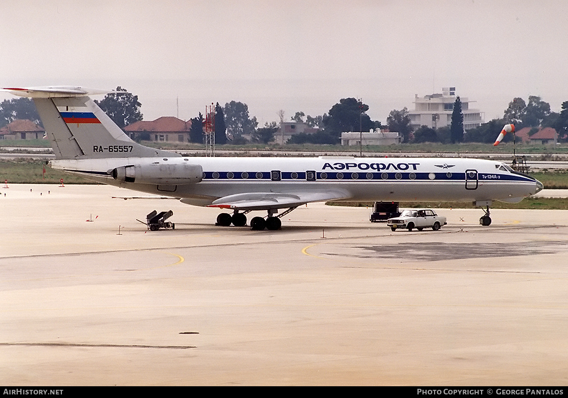 Aircraft Photo of RA-65557 | Tupolev Tu-134A-3 | Aeroflot | AirHistory.net #826849