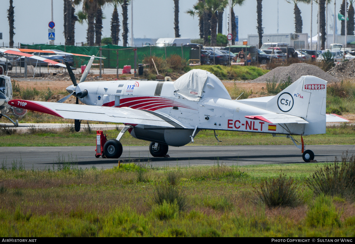 Aircraft Photo of EC-NLT | Ayres S2R-T660 Turbo Thrush | PlySA - Planificación y Soluciones Aéreas | AirHistory.net #826856