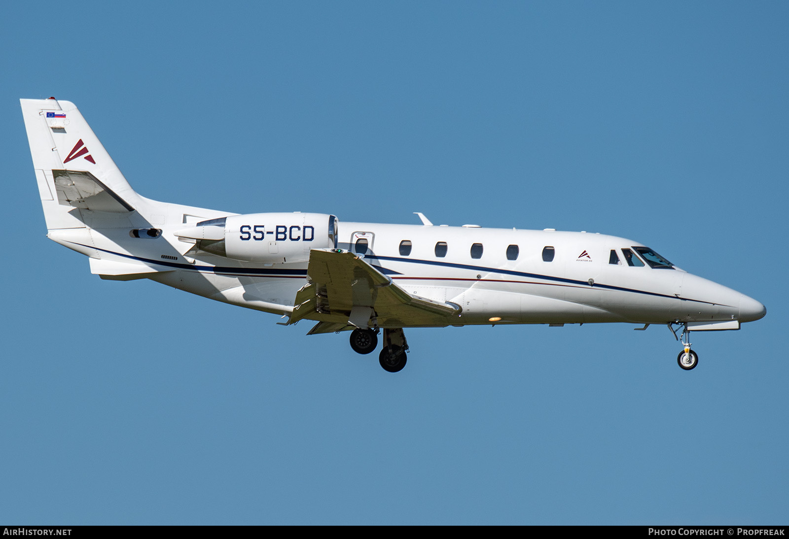 Aircraft Photo of S5-BCD | Cessna 560XL Citation XLS+ | Aviator S5 | AirHistory.net #826870