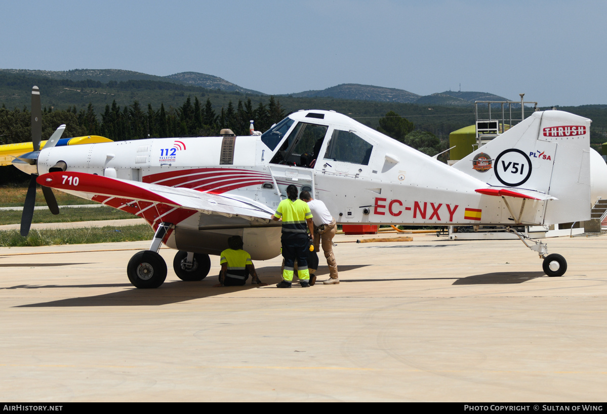 Aircraft Photo of EC-NXY | Ayres S2R-T660 Turbo Thrush | PlySA - Planificación y Soluciones Aéreas | AirHistory.net #826887